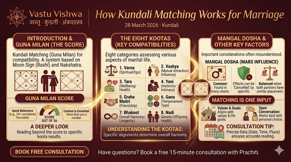 How Kundali Matching Works for Marriage