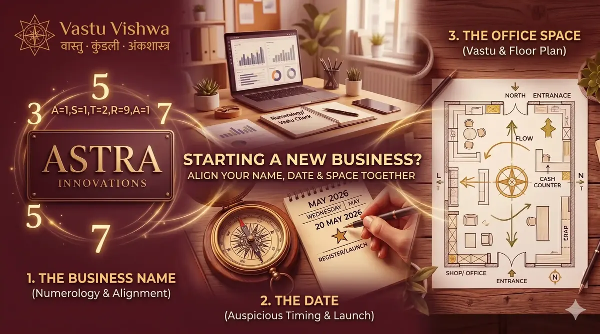 Starting a New Business? Align Your Name, Date & Space Together
